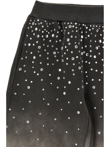 Pantaloni Bimba con strass Degradè