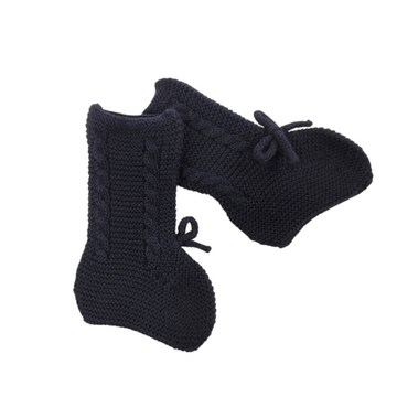 Scarpetta babbuccia alta con treccia