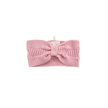 Fascia per capelli neonata in filo cotone