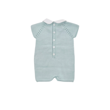 Pagliaccetto in filo cotone neonato