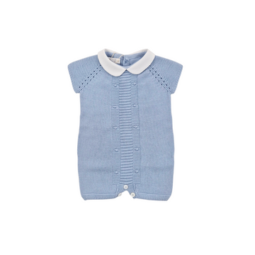 Pagliaccetto in filo cotone neonato