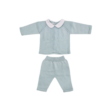 Completo maglia e pantalone filo cotone