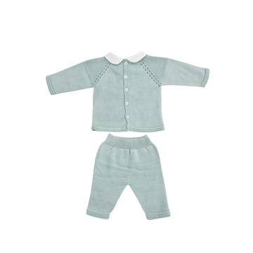 Completo maglia e pantalone filo cotone