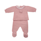 Completo neonata con trecce