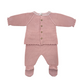 Completo neonata con trecce