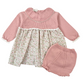 Vestitino neonata stampa provenzale + culotte