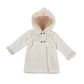 Cappotto Bimba con cappuccio ecopelliccia