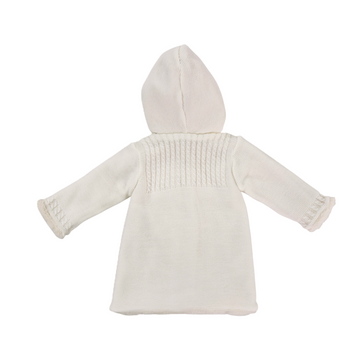 Cappotto Bimba con cappuccio ecopelliccia