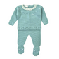 Completo neonata collo in valenciennes