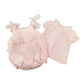 Completo pagliaccetto neonata 2 pezzi
