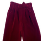 Pantalone velluto con fiocco a'lapage