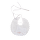 Bavetta neonata tonda in cotone