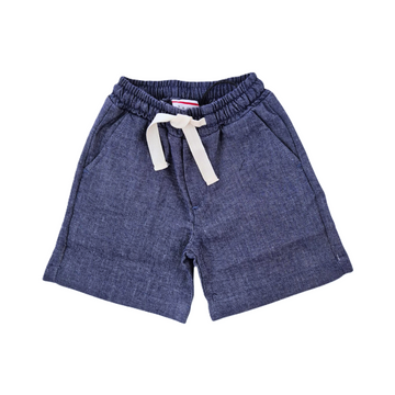 Bermuda baby in cotone e lino denim Paciotti