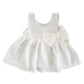 Top in garza con fiocco frontale Magil