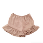 Shorts in mano seta con volant Magil