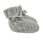 Scarpina in lana cashmere con treccia