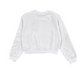 Felpa Logo Tape Crop Crew