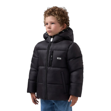 Giacca Piumino con Logo GCDS