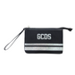 Pochette Glitter con Band Logo GCDS