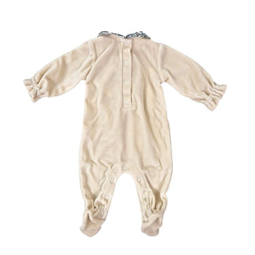 Tutina neonata in ciniglia collo Liberty