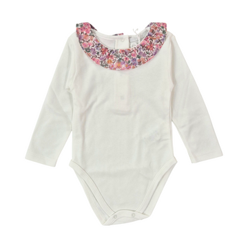 Body Camicia neonata collo Liberty