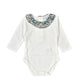 Body Camicia neonatI collo Liberty verde
