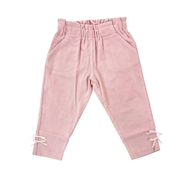 Pantalone neonata lungo in velluto