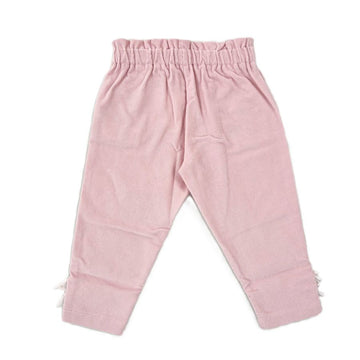 Pantalone neonata lungo in velluto