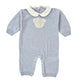 Tutina neonato cielo in tricot Teddy