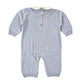 Tutina neonato cielo in tricot Teddy