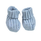 Scarpine neonato in lana e cashmere tricot