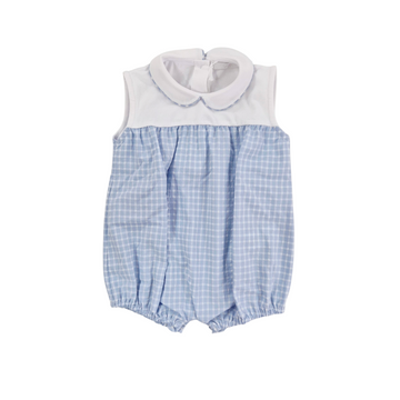 Pagliaccetto in cotone jersey e seersucker