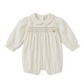 Pagliaccetto in velluto raso punto smock