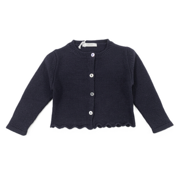 Scaldacuore Blue in tricot smerlato
