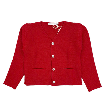 Cardigan bimbo lana e cashmere Laranjinha