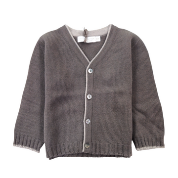 Cardigan bimbo lana e cashmere