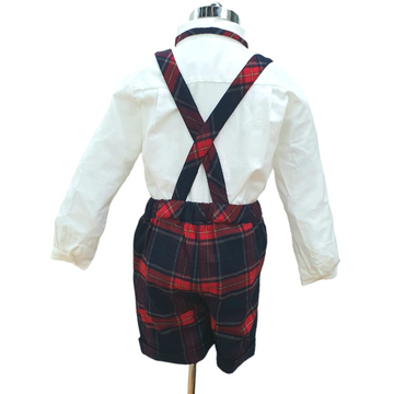 Completo bimbo in tartan Patachou