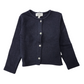 Cardigan Bambina in maglia girocollo