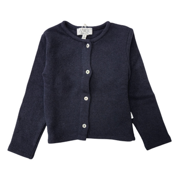 Cardigan Bambina in maglia girocollo