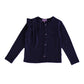 Cardigan bimba dettaglio fiocco spalla