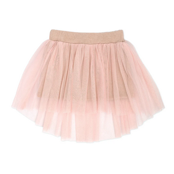 Gonna bambina in tulle glitter