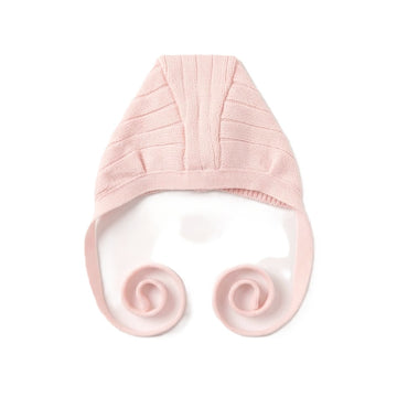 Set nascita in lana maglia a coste