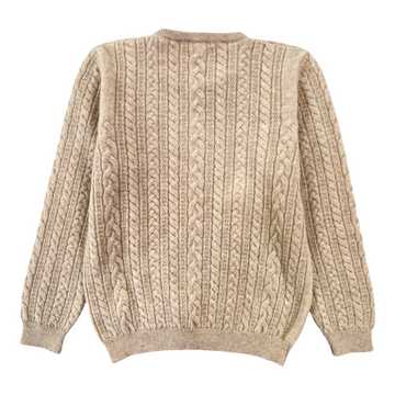 Pullover bimbo treccine 100% cashmere