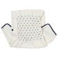 Set Nascita neonato lana punto smock Blù