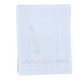 Set lenzuolino neonata ricamo fiori