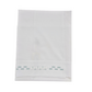 Set lenzuolino neonata ricamo fiori verde