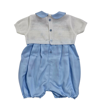 Pagliaccetto filo cotone con fiocchetti