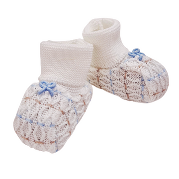 Set nascita con salopette corta ricamo fiocchetti