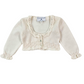 Abito in filo cotone e shantung seta + cardigan