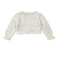 Abito in filo cotone e shantung seta + cardigan